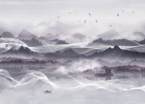 Фреска Ortograf Artline 34538 Световая вуаль Флок FLK