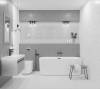Декор Azori Colormix 00-00109824 Grey 20.1х50.5 фото 7