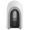 Унитаз компакт Black&White W-7789 7789W Безободковый Белый фото 8