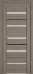 Межкомнатная дверь Владимирская Фабрика Дверей Atum Al 7 Brun Oak стекло White Cloud BM 700x2000
