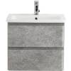 Тумба под раковину Belbagno Albano-Cer ALBANO-CER-600-2C-SO-CVG 57x44x50 Cemento Verona Grigio подвесная с двумя выкатными ящиками