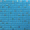 Мозаика NSmosaic Econom series MIX29 стекло синий (сетка) 23x23x4 327x327