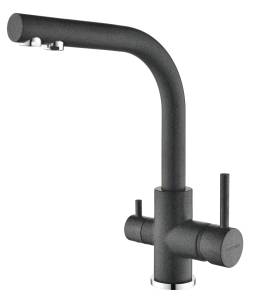 Смеситель для кухни Paulmark Essen Es213011-DG графит