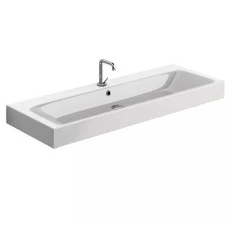 Раковина Kerasan Cento 353401*1 накладная, 120 см