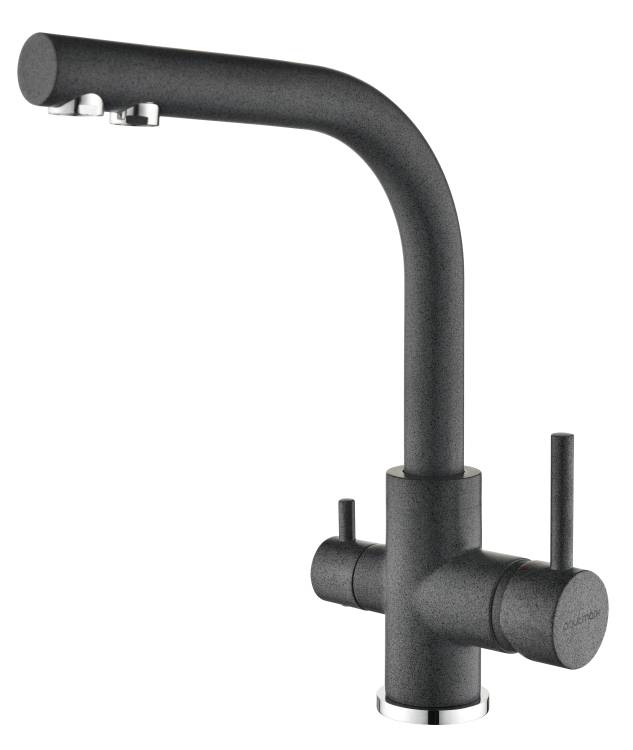 Смеситель для кухни Paulmark Essen Es213011-DG графит