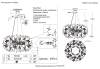 Люстра Crystal Lux Letisia SP8 Gold фото 5