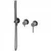 Смеситель для душа Wonzon & Woghand WW-838017-BGM темный графит