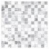 Мозаика Laparet Extra Серый+Белый 30x30