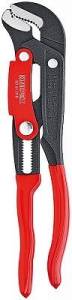 Трубный ключ KNIPEX 1 , S-образные тонкие губки, с быстрой регулировкой, ?42 мм (1 5/8 ), L-330 мм, серый, Cr-V