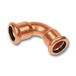 Отвод медный Sanha 6002A, 90 гр. ВПр-ВПр 22