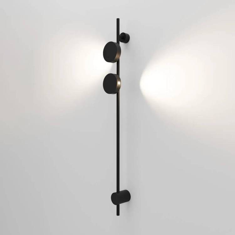 Настенный светодиодный светильник Elektrostandard Illume 40154/LED черный 4000K