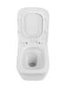 Унитаз подвесной BelBagno Kraft BB7106CH-TOR/SC безободковый, сиденье микролифт фото 5