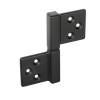 Петля карточная Morelli CH-S 85X82 B черный