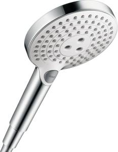 Душевая лейка Hansgrohe Raindance Select S 26531400 EcoSmart, белый - хром