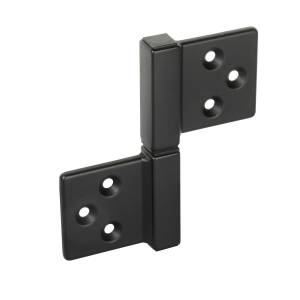 Петля карточная Morelli CH-S 85X82 B черный