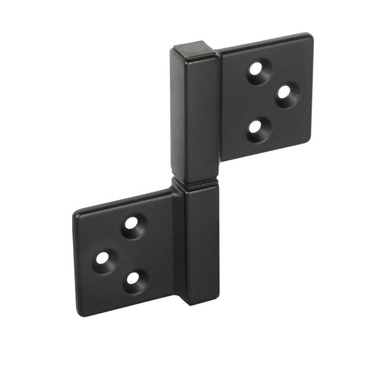 Петля карточная Morelli CH-S 85X82 B черный