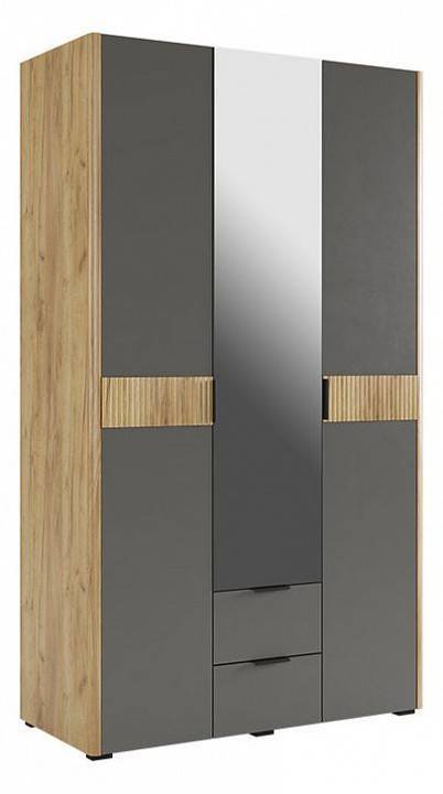 Шкаф платяной Mebelson Адам MSA-05.2564 дуб крафт золотой/графит