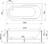 Акриловая ванна Royal Bath Azur RB 614200 140x80 R фото 4