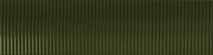 Керамическая плитка Tubadzin Groove Olive 1 Gloss STR 7.8x29.8