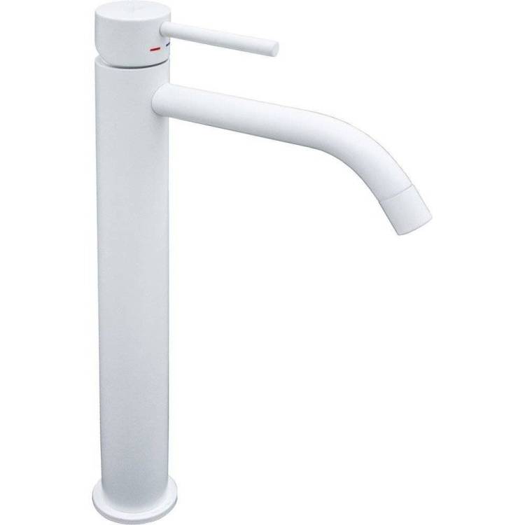 Смеситель для раковины Paffoni Light LIG081BO белый