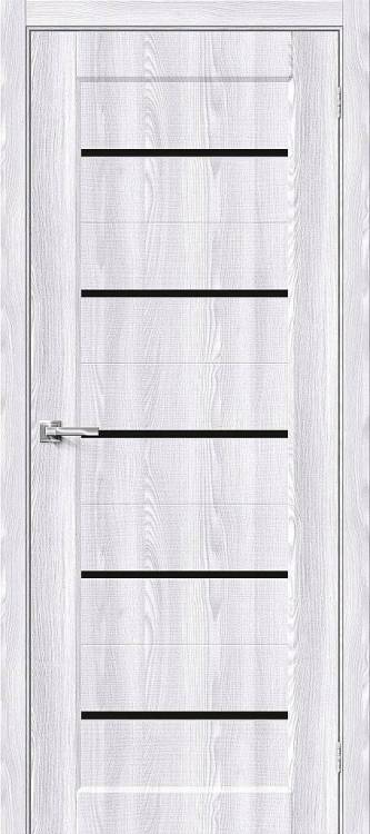 Межкомнатная дверь Mr. Wood Мода-22 Black Line 1531345 Riviera Ice 200x60