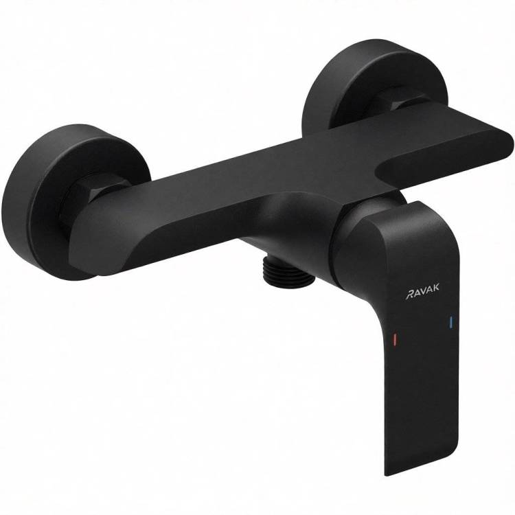 Смеситель для душа Ravak Flat X070177 черный матовый