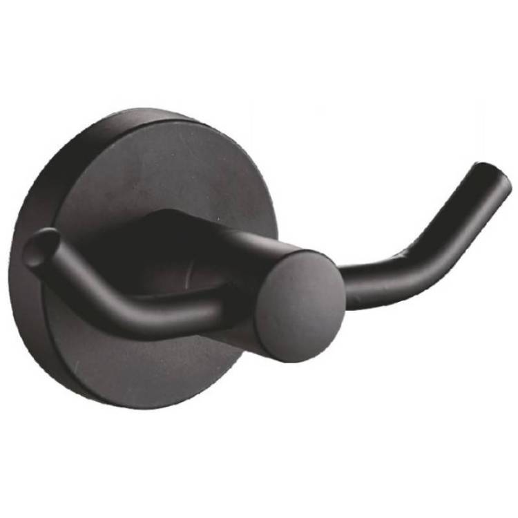 Крючок Haiba HB8705-2 двойной, черный