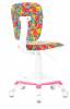 Кресло детское Бюрократ CH-W204/F 1769774 Мультиколор алфавит фото 4