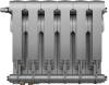 Радиатор биметаллический Royal Thermo Biliner VD 350 silver satin VDR, 6 секций фото 3