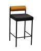 Стул полубарный Stool Group Балла FDC9939 sDC6095-10+b270-28 темно-серый