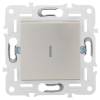 Выключатель 1-клавишный IEK Skandy SK-V10-1-10-K37 шампань фото 4