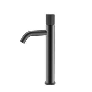 Смеситель для раковины Boheme Stick 122-GM.3 высокий, Gun Metal Linea