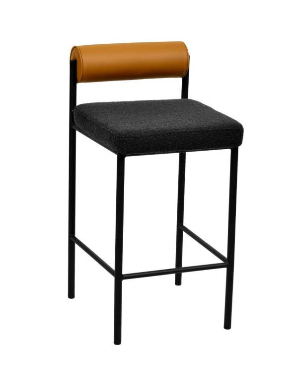 Стул полубарный Stool Group Балла FDC9939 sDC6095-10+b270-28 темно-серый