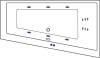 Акриловая ванна Excellent Sfera Slim WAEX.SFP17S.LINE 170х100 R фото 8