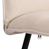 Стул Tetchair Sweet LT 24815 молочный, черный, велюр фото 9