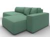 Диван угловой Лига Диванов Лига-065 134787 Зеленый фото 3