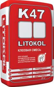 Клеевая смесь LITOKOL K47 (ЛИТКОЛ К 47), 25 кг