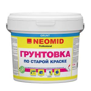 NEOMID грунтовка по старой краске для внутренних работ (2,5кг)