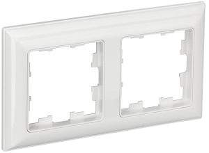 Рамка 2-постовая IEK Brite BR-M22-12-K01 белый