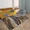 Ковер Elsa L629A Taupe/Yellow 1x2 м фото 6