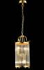 Светильник подвесной Crystal Lux Tadeo SP4 D200 Gold/Transparent фото 4