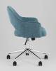 Кресло компьютерное Stool Group Кларк CLARKSON TWEED BLUE синий фото 4