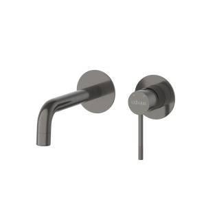 Смеситель для раковины Cezares Relax RELAX-BLI2-1-GM-W0 оружейная сталь