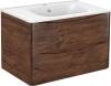 Мебель для ванной Vincea Paola 80 темный дуб фото 5