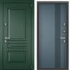 Входная стальная дверь Torex SNEGIR PRO PP 2746882 ЛКП Малахит/ПВХ Верде 2000x880