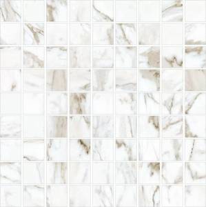 Мозаика Kerranova Marble Trend K-1001/LR/m01/30x30 Calacatta 30x30