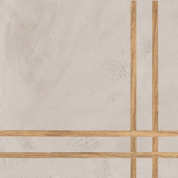 Керамогранит Fioranese Sfrido SF4L62R 4LINES Cemento2 Greige naturale 60x60