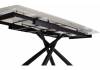 Стол Woodville Rivoli 525168 gloss luxury pandora sintered stone/black 140(200)x90x76 фото 8