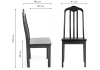 Стул Woodville Aron 1582 cappuccino фото 2