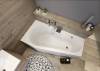 Акриловая ванна Riho Bathtubs B066007005 Delta 150 правый - plug & play фото 2